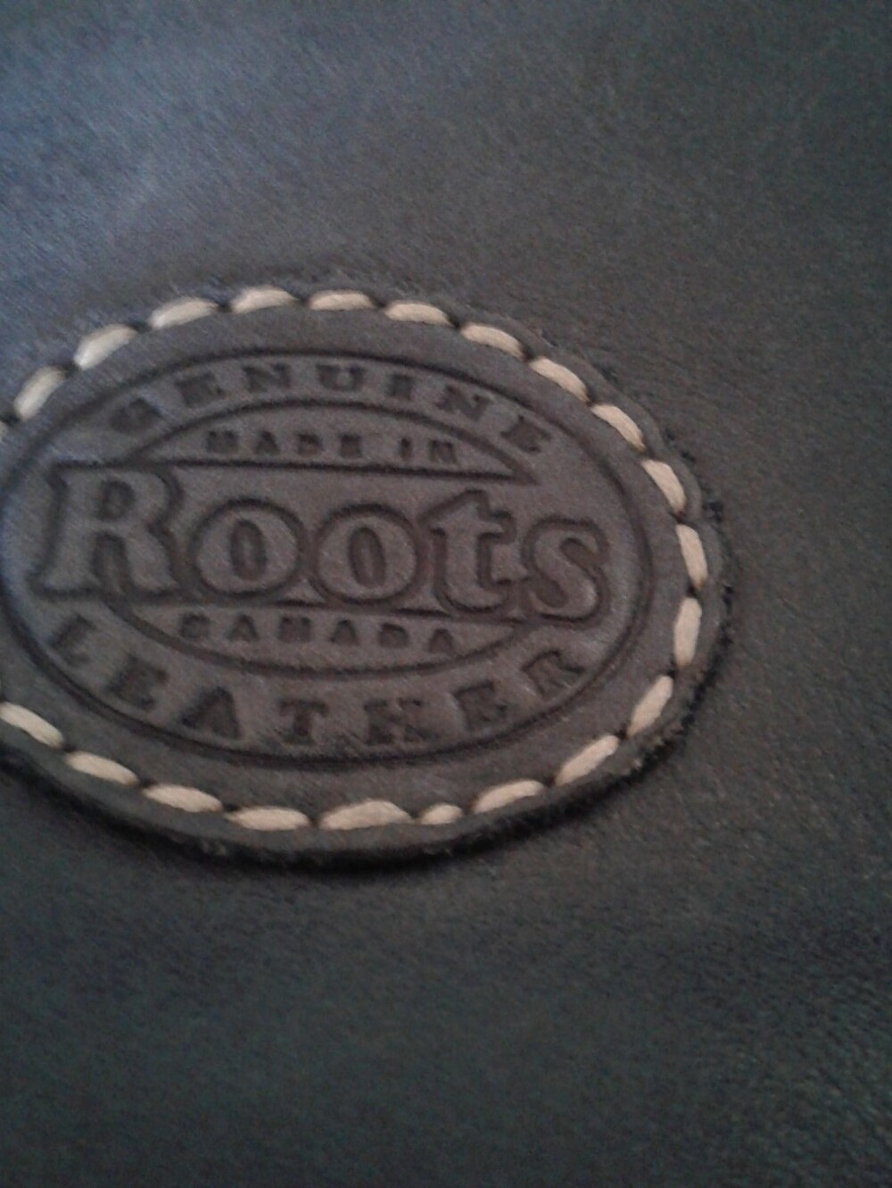 Roots Tribe Leather Raiders Backpack 3 Way Convertible Blue Grey - Picture 6 of 9